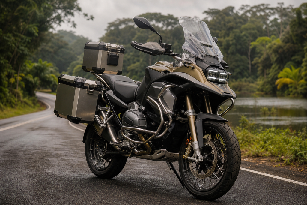 BMW R 1300 GS Adventure 10Y Manaus abre vendas no Brasil por R$ 219.990 BMW R 1300 GS Adventure 10Y Manaus estacionada em ambiente externo